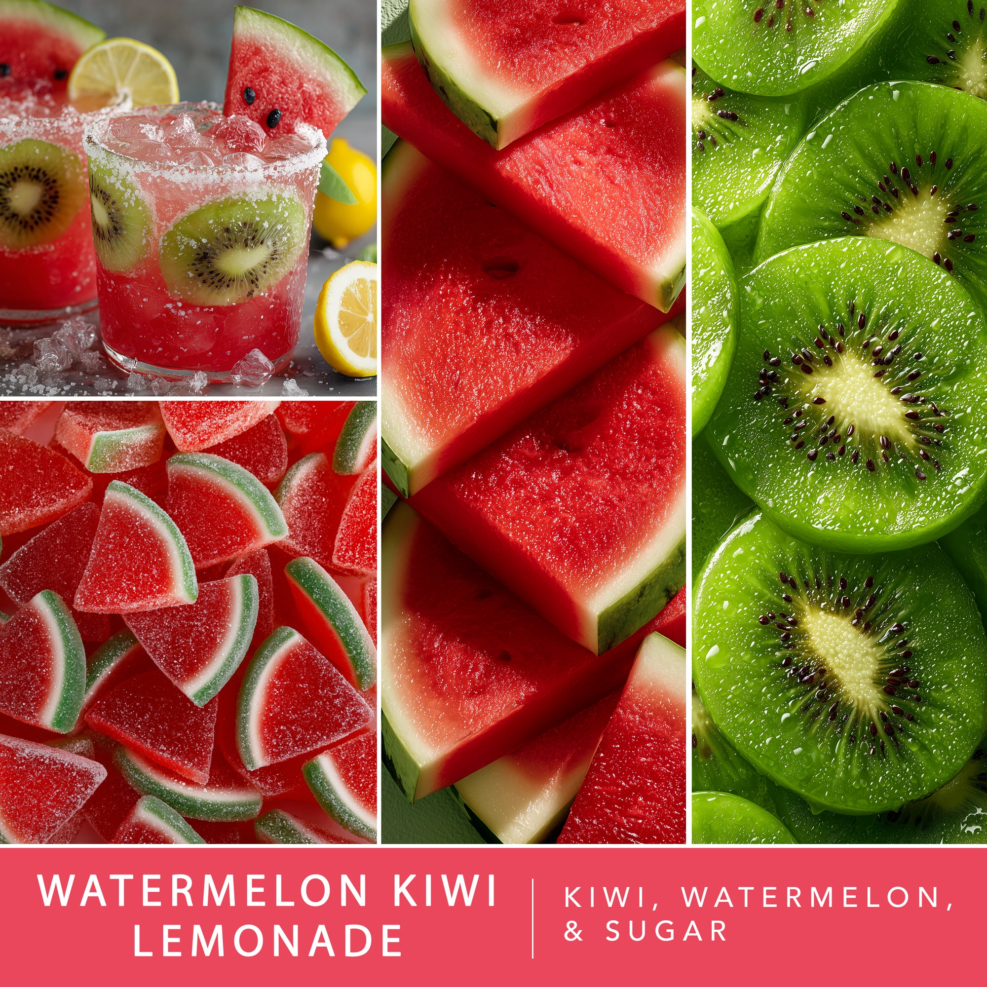 Watermelon Kiwi Lemonade - Scented Wax Cubes | ScentSationals