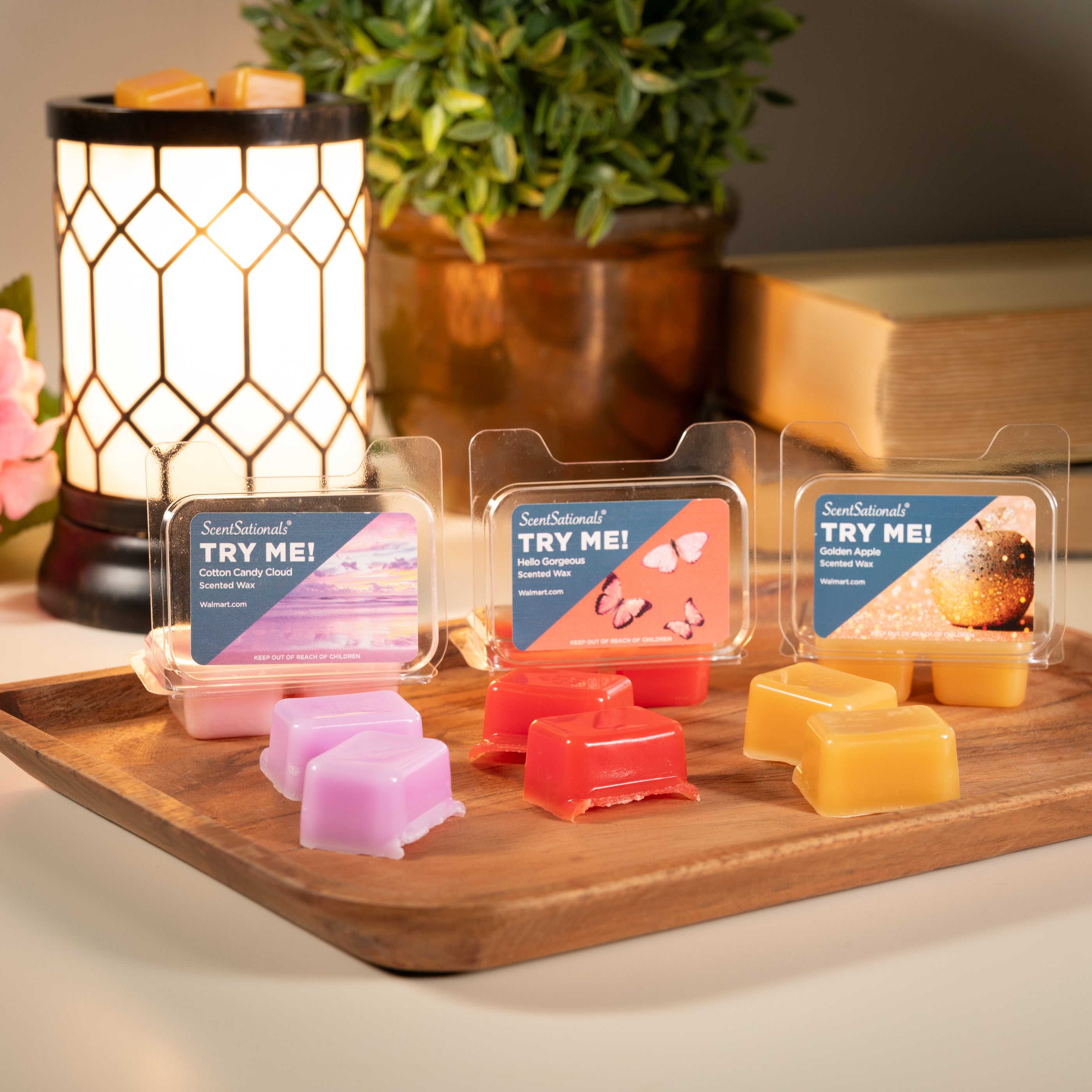 Scented Wax Cube Sample Pack of 8 ScentSationals