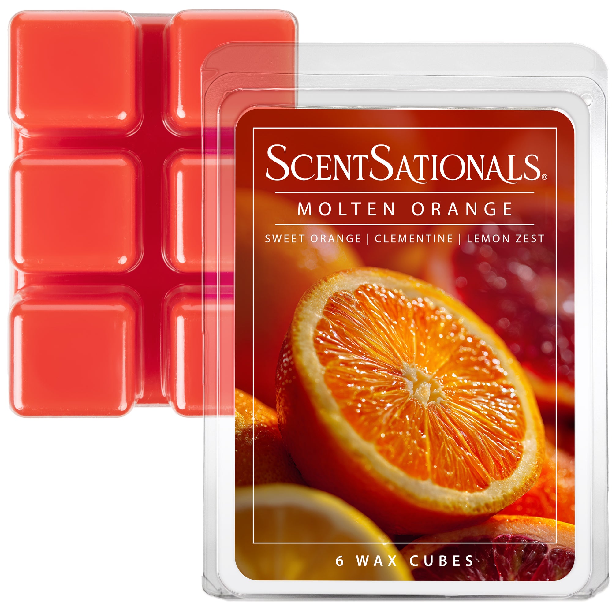 Molten Orange — Scented Wax Cubes | ScentSationals
