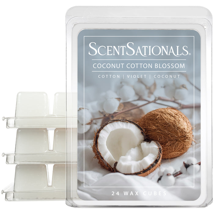 Coconut Cotton Blossom - Wax Melt 4pk