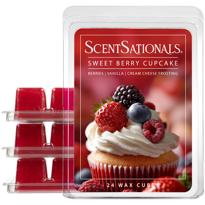 Sweet Berry Cupcake - Wax Melt 4pk