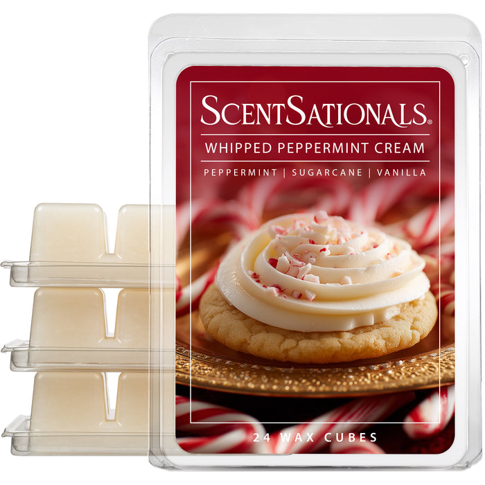 Whipped Peppermint Cream - Wax Melt 4pk