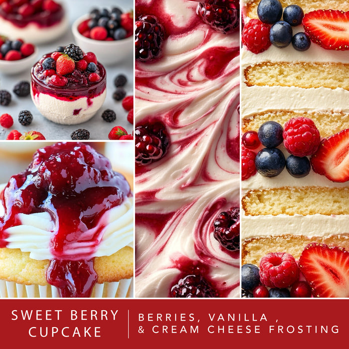 Sweet Berry Cupcake