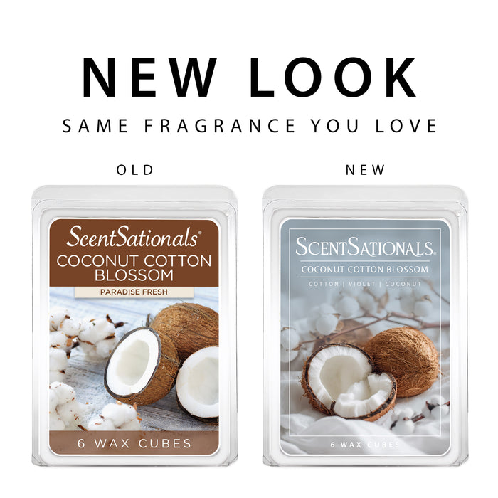 Coconut Cotton Blossom - Wax Melt 4pk