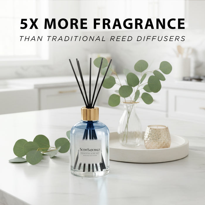Eucalyptus & Sea Salt - Water-Based Reed Diffuser Oil
