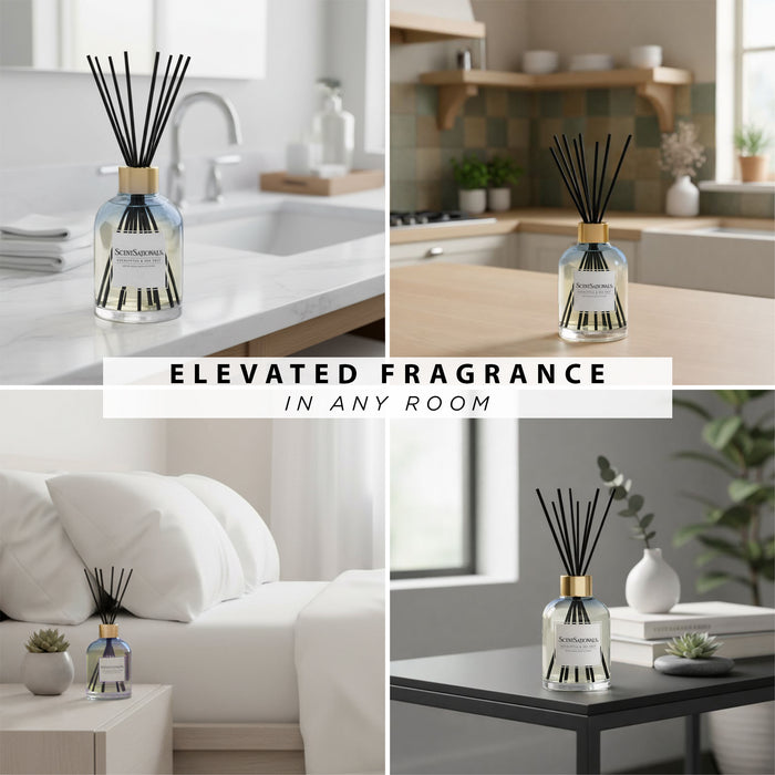 Eucalyptus & Sea Salt - Water-Based Reed Diffuser Oil