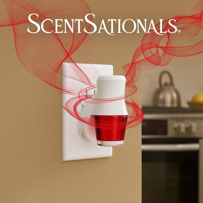 Peppermint Swirl - Fragrance Oil Plug In Air Freshener 3pk