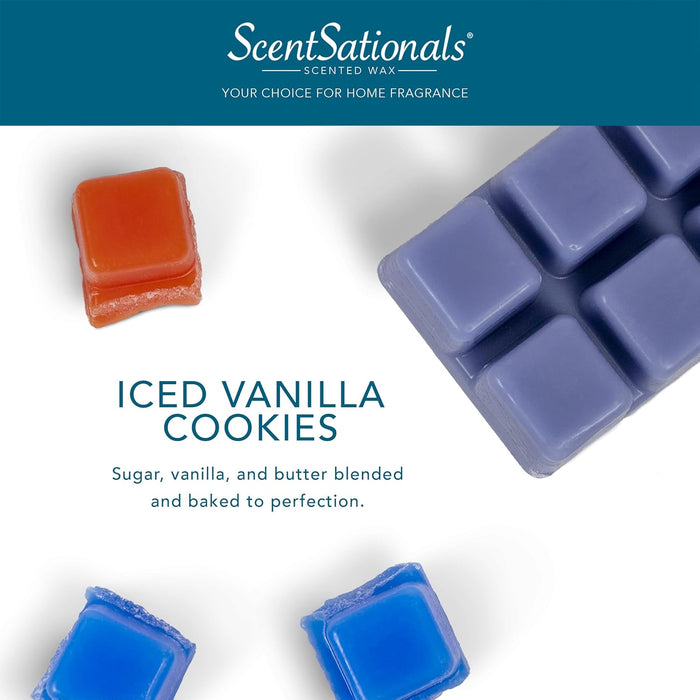Iced Vanilla Cookies - Wax Melt 4pk