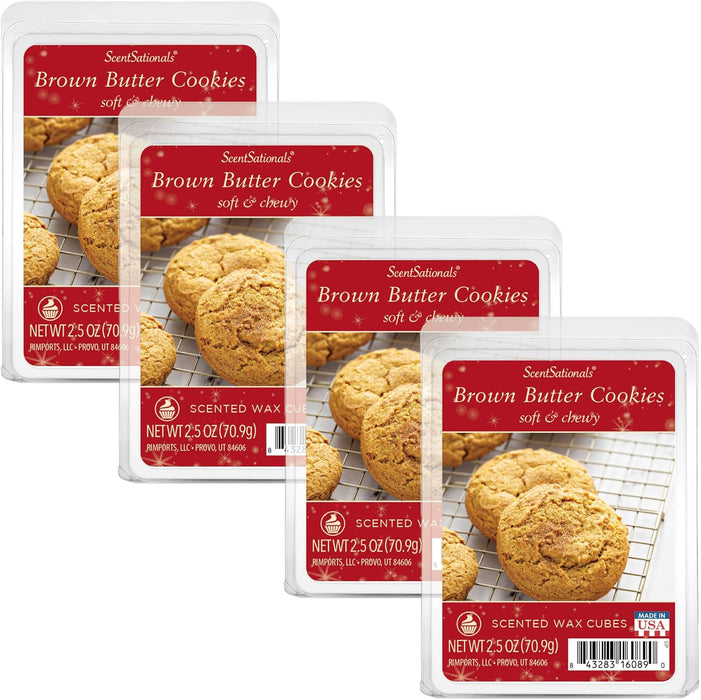 Brown Butter Cookies - Wax Melt 4pk