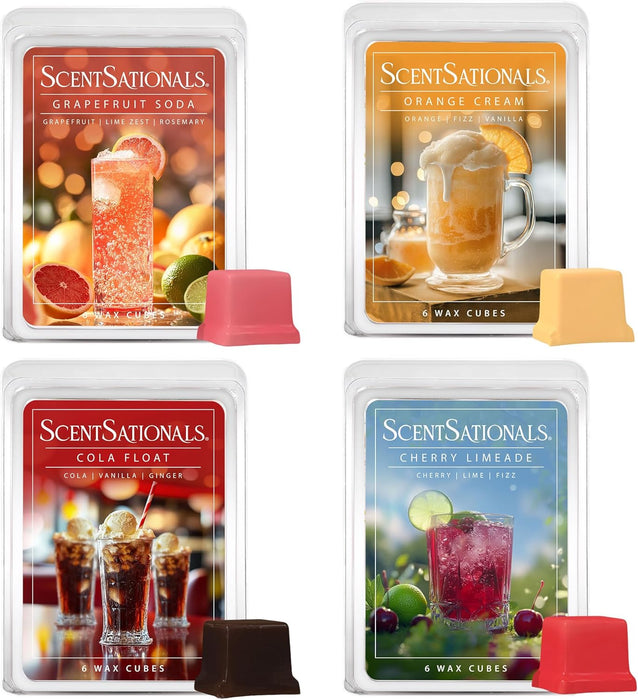 Fizzy Delights - Wax Melt Variety 4pk