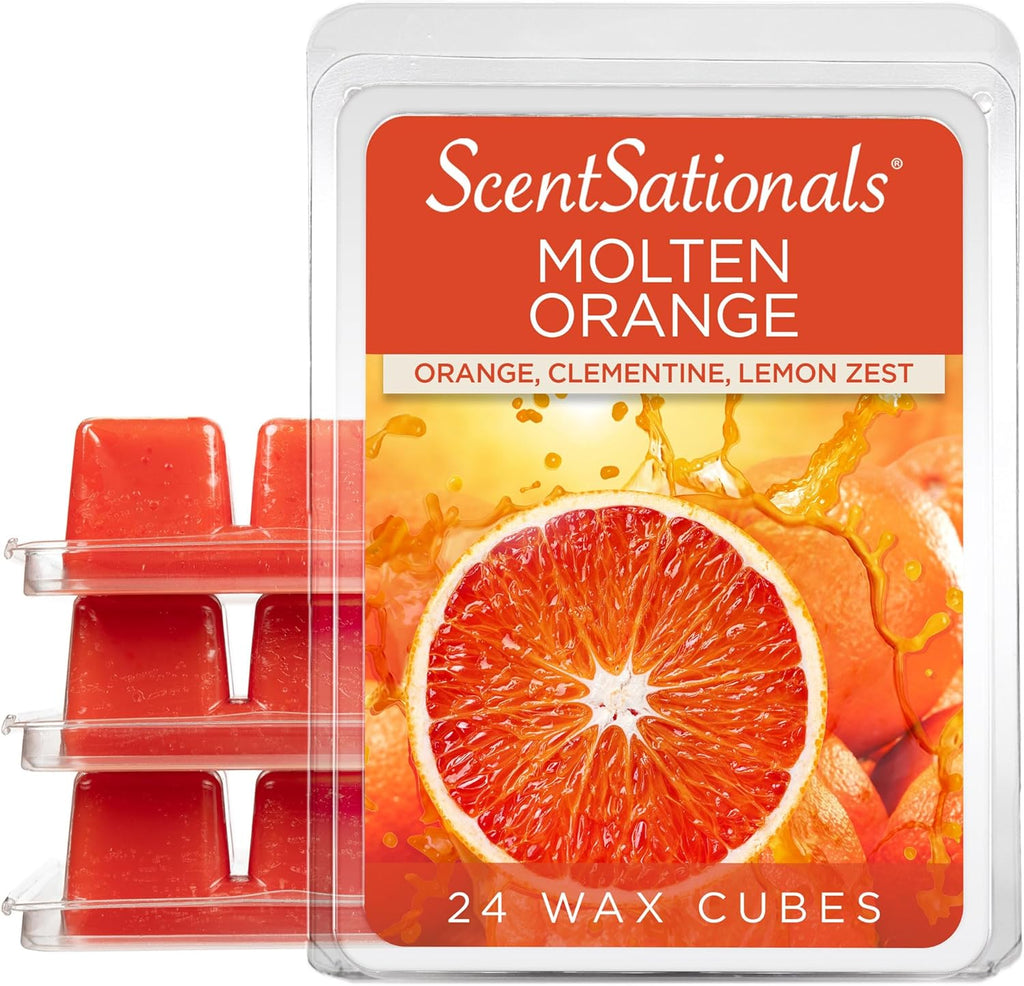Molten Orange - Wax Melt 4pk — ScentSationals