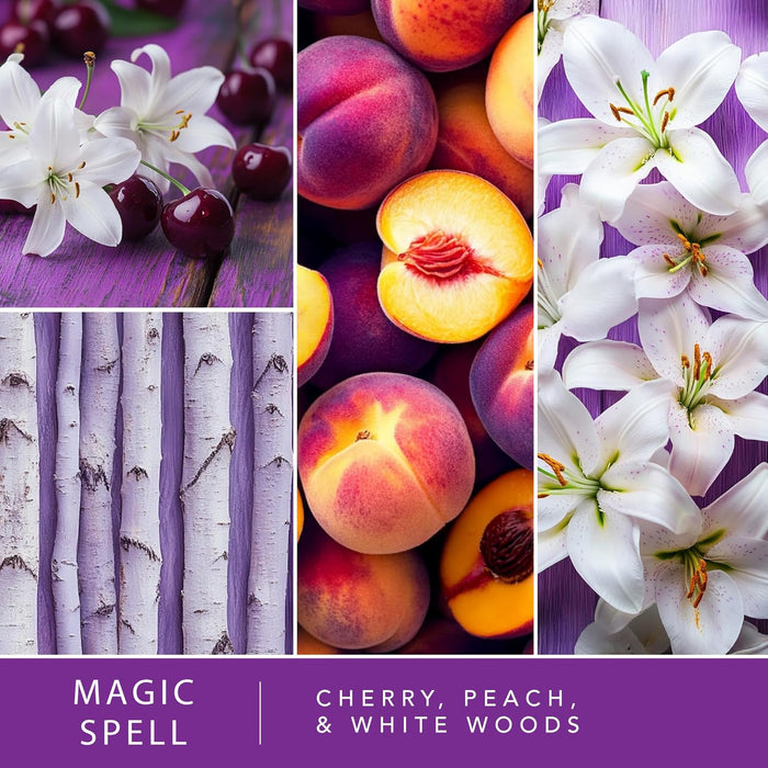 Plug in Air Freshener Starter Set – Swivel Plug Fragrance Oil Diffusers & 2 Long Lasting Scent Refills - Magic Spell Scent