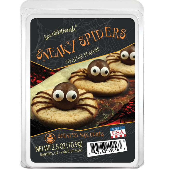 Halloween Wax Melts - Sneaky Spiders