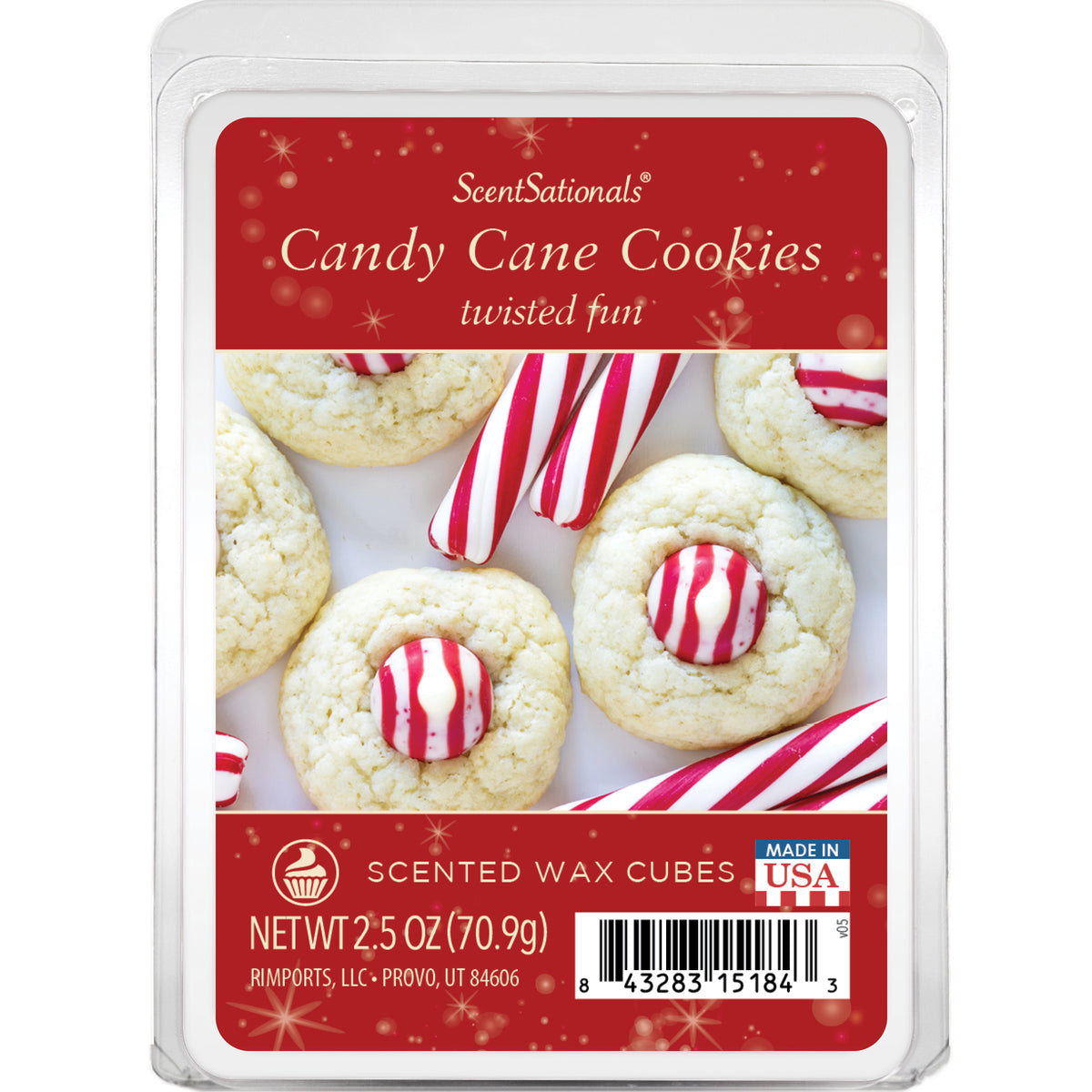 ScentSationals Wax Melts - CANDY CANE ICE CREAM – Angie's American Sweets &  Treats