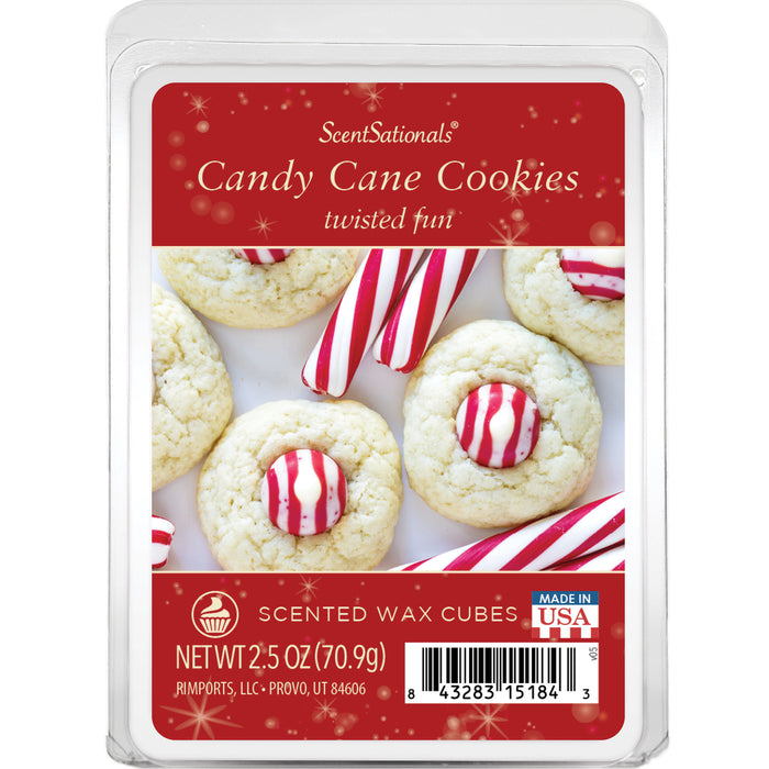 Candy Cane Cookies - Holiday Wax
