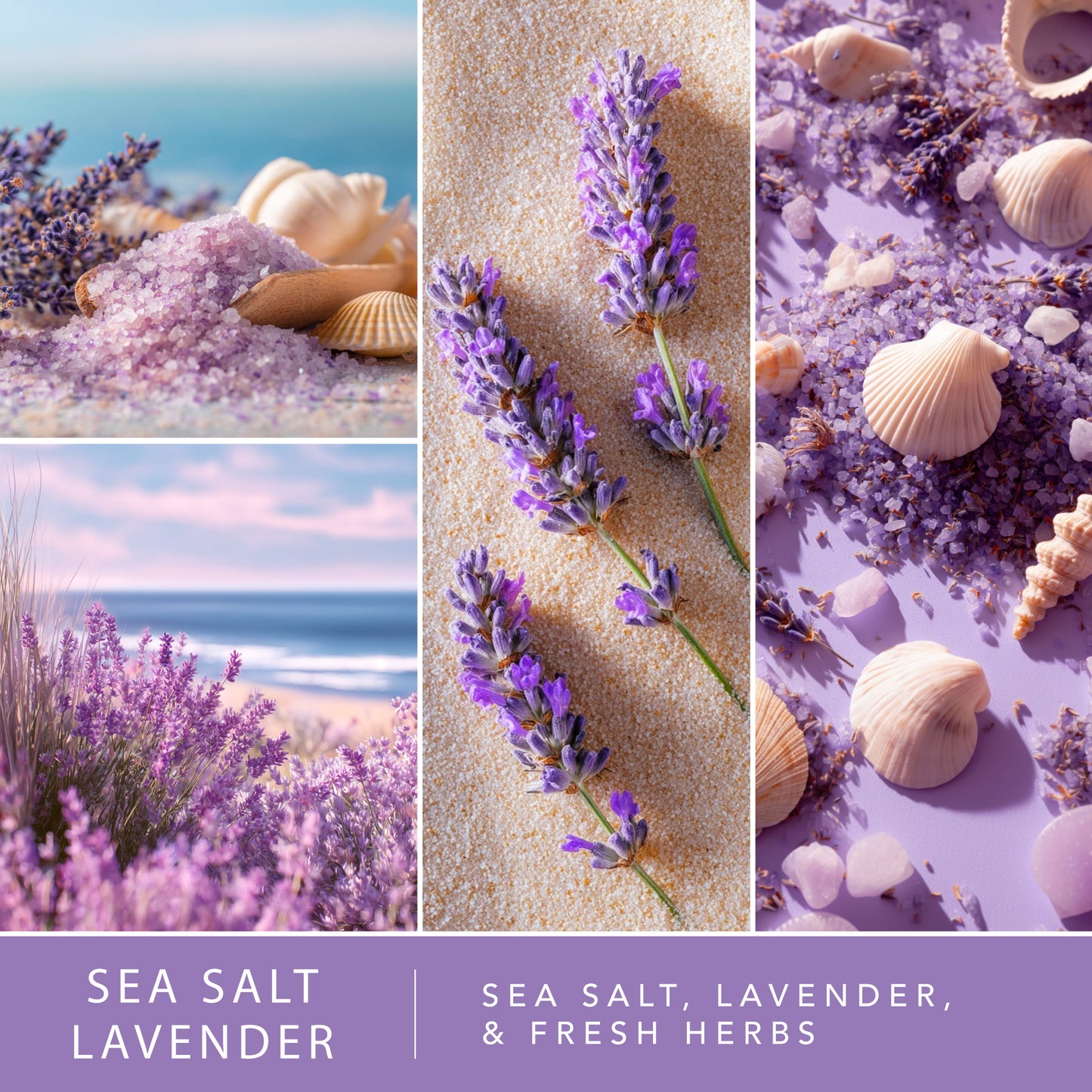 scentsational lavender plant Sea Salt Lavender Scented Wax Cubes