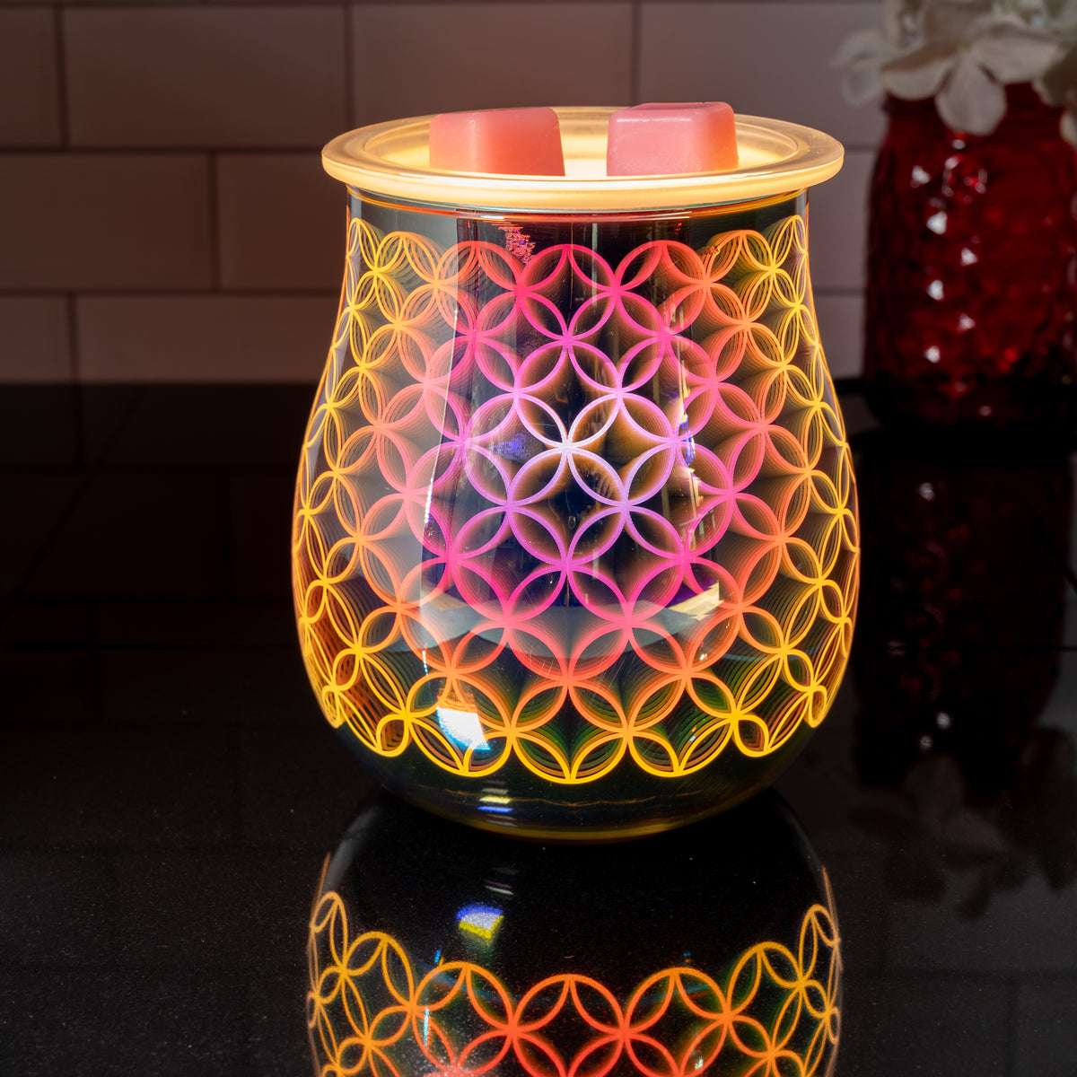 Azure Ripples Warmer 3D Circles Warmer – ScentSationals
