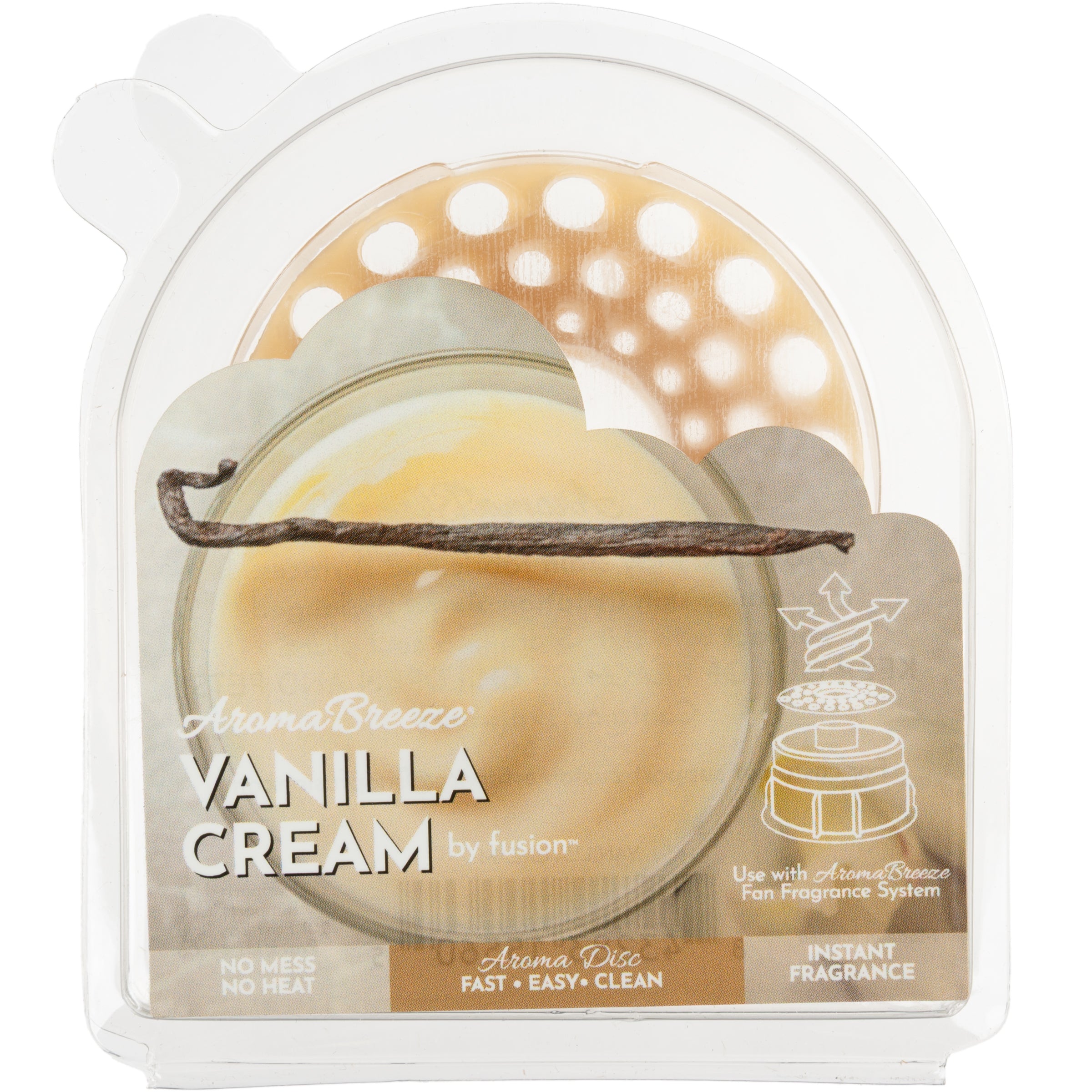 Fusion Vanilla Cream AromaBreeze Fragrance Halo Disc – ScentSationals