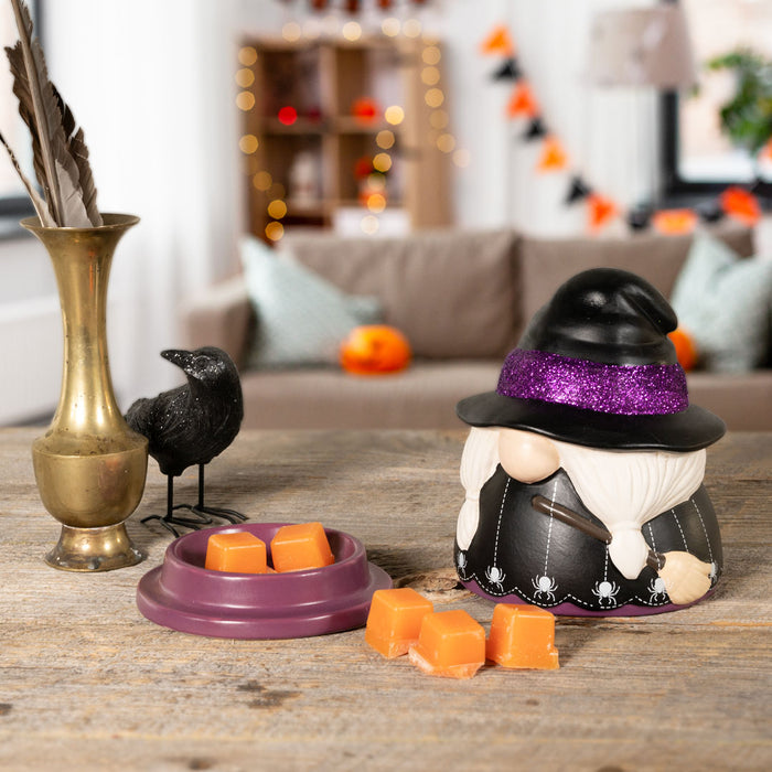 Glitter Witch Gnome Wax Warmer