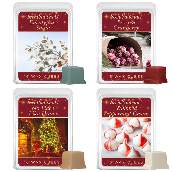 Happy Holidays - Wax Melt Variety 4pk