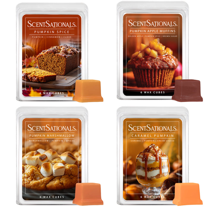 Pumpkin Party - Wax Melt Variety 4pk