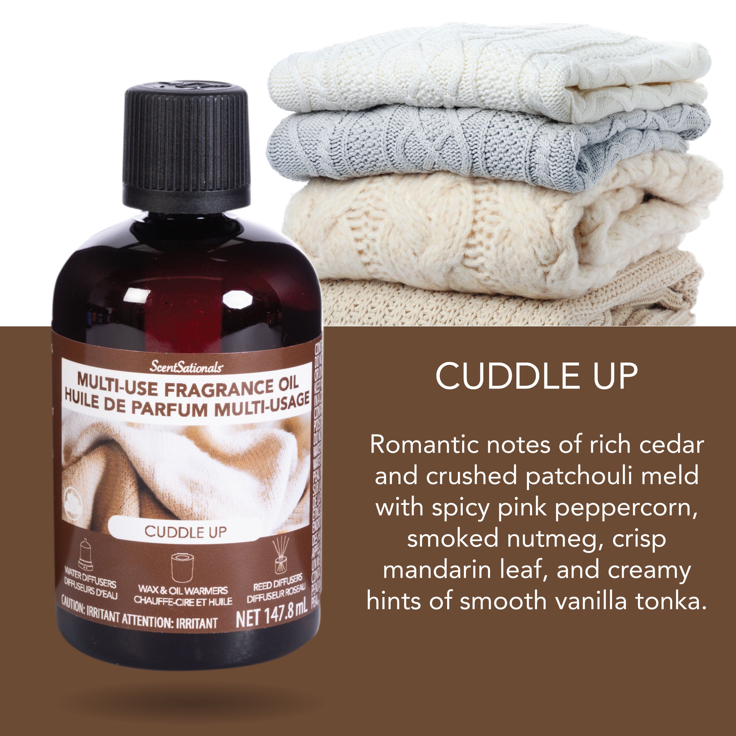 Cuddle Up Multi Use Fragrance Oil – ScentSationals