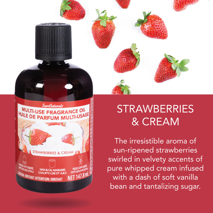 Aroma Depot 1 oz. Strawberry Fragrance Oil I Perfume I Skin Oil I Scented  Oil. Can be Used for Candles, Bath Bombs, Body Butter, Creams and lotions.