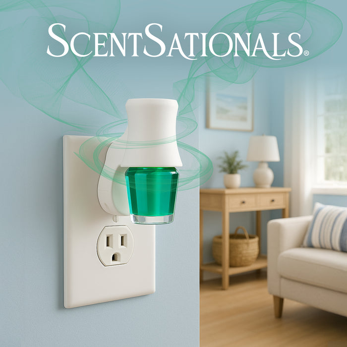 Eucalyptus & Sea Salt - Fragrance Oil Plug In Air Freshener 3pk