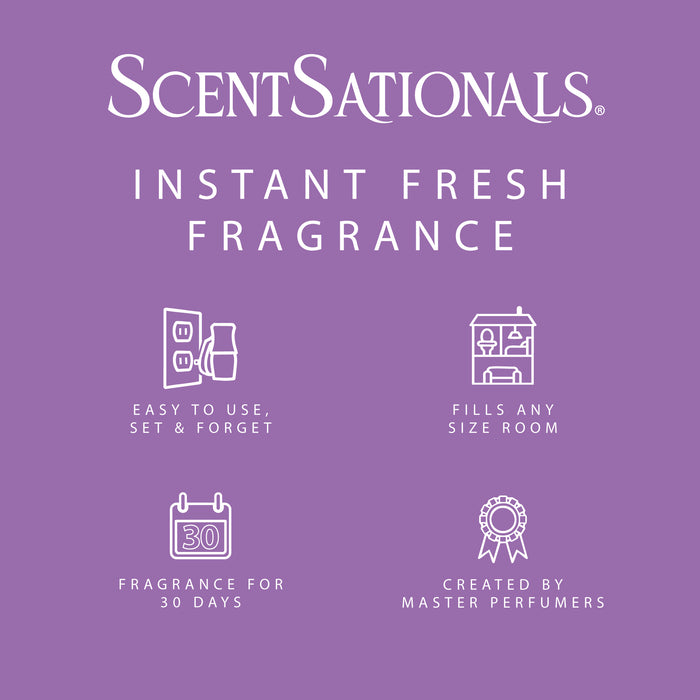 Lavender & Vanilla - Fragrance Oil Plug In Air Freshener 3pk