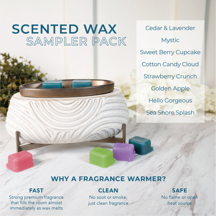 Scented Wax Cube Sample Pack of 8