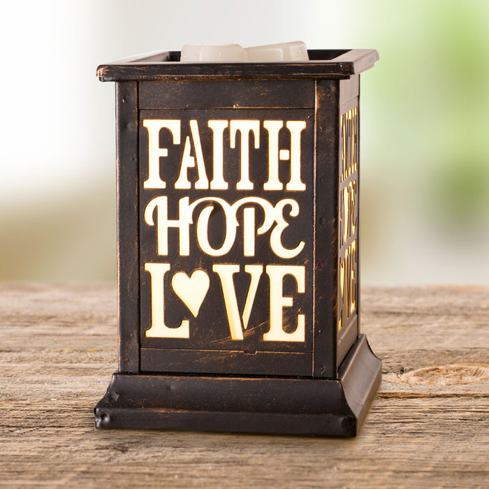 Faith Hope Love Warmer
