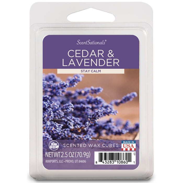 Cedar and Lavender Wax Melts