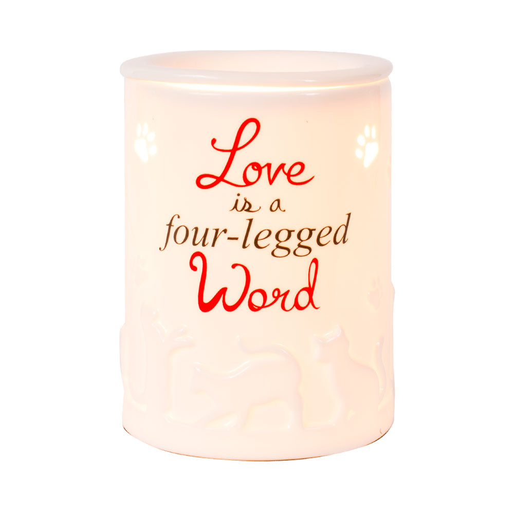 Scentsationals Pet Collection Wax Warmer - Dog House Shape, Electric, Flame-Free Fragrance Melter