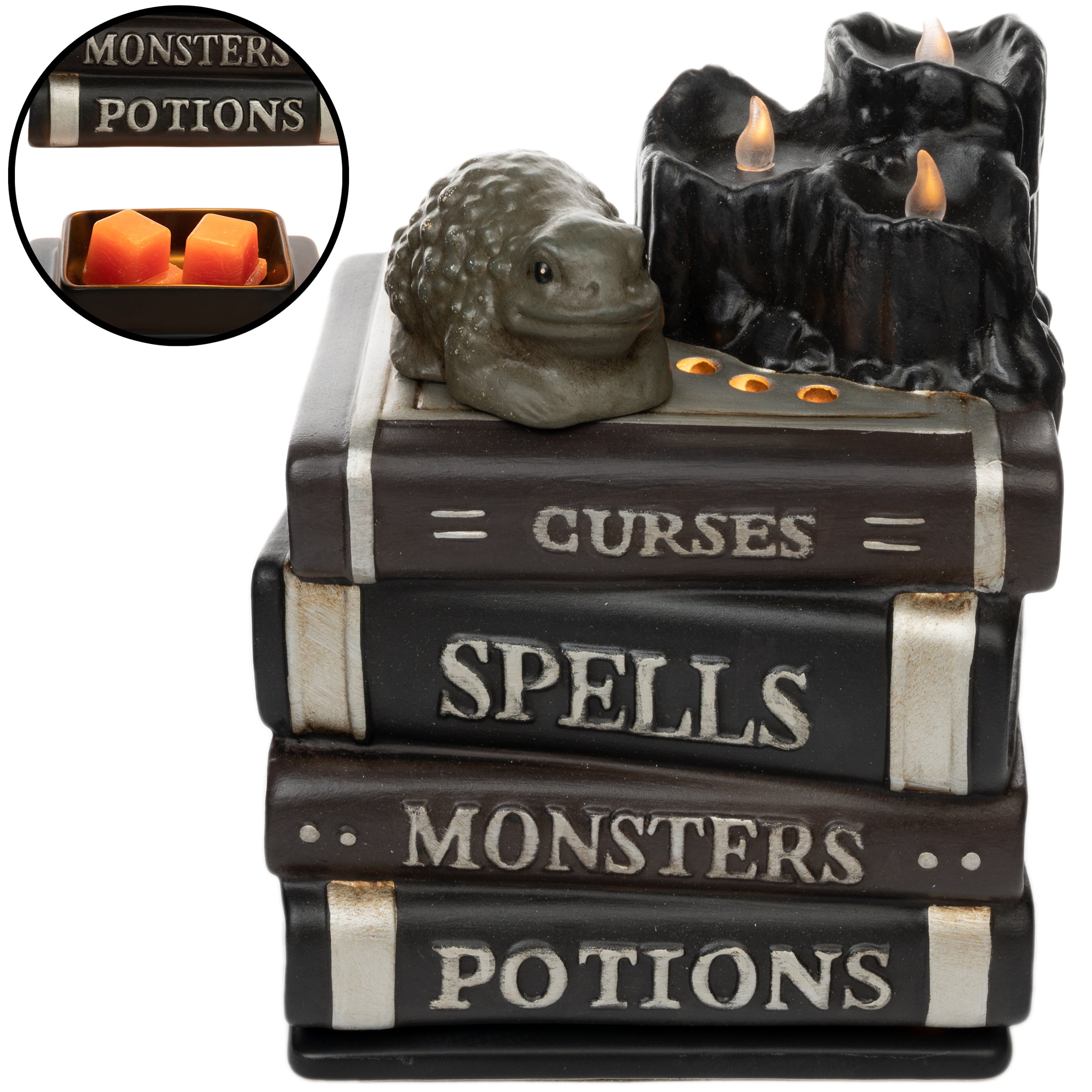 Book of Spells Halloween Wax Warmer