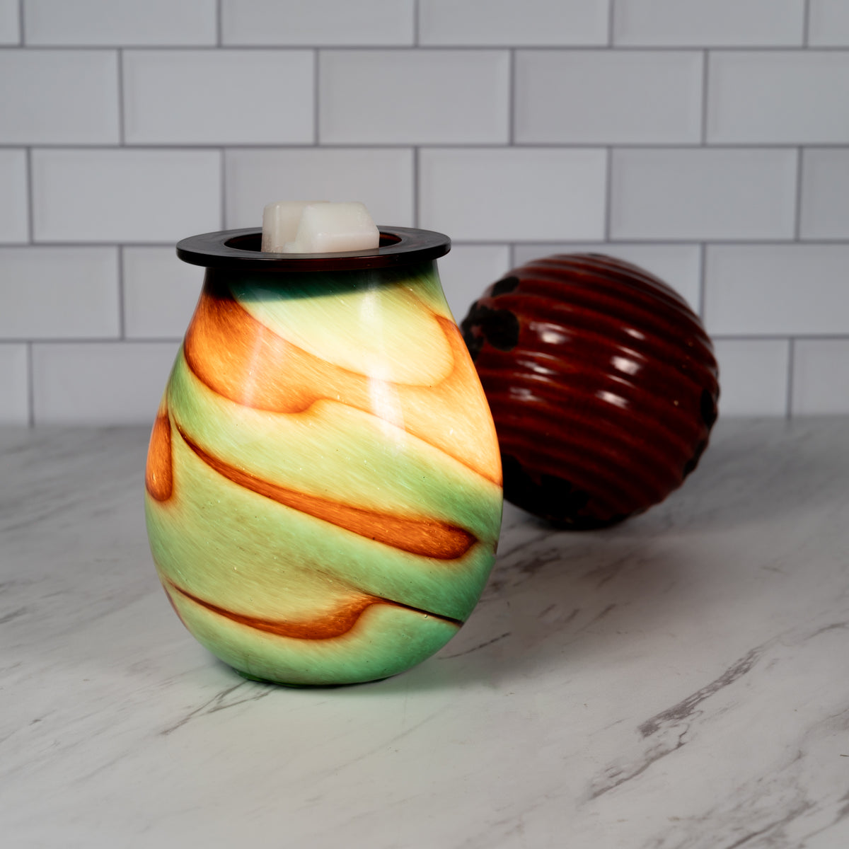 Dellfini Riddle Delphini Art Glass Warmer – ScentSationals