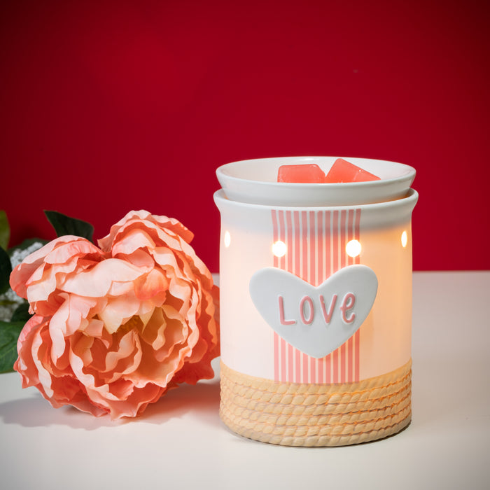 Tuscany Candle Valentine's Day Limited Edition Love Outlet Warmer