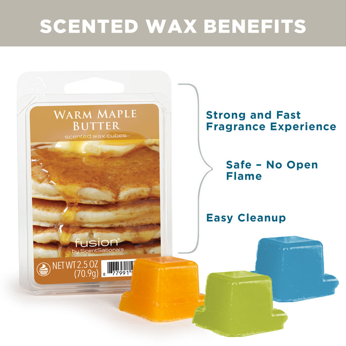 I'd Tap That - Freshly Tapped Maple Syrup Scented Wax Melt - 1 Pack - 2  Ounces - 6 Cubes