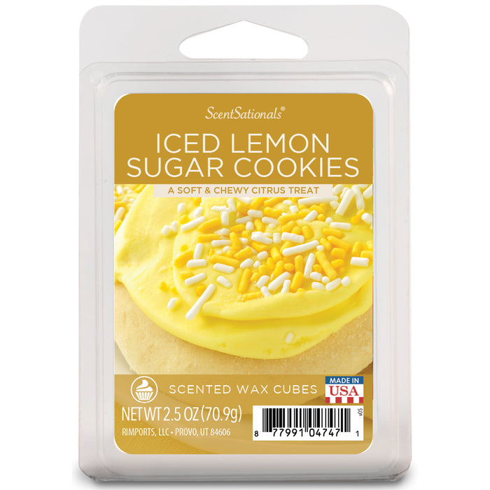 Iced Lemon Sugar Cookie