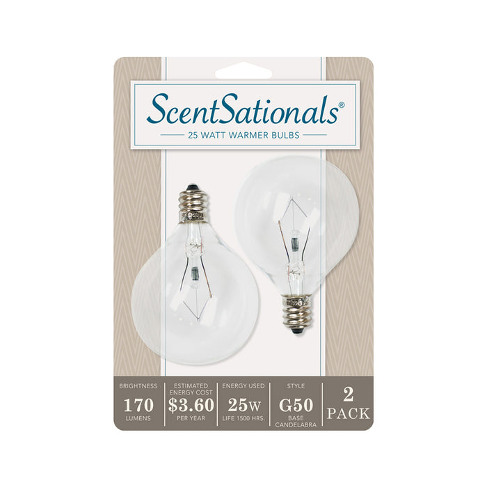 Scentsy 25W Replacement Bulbs for Full-Size Scentsy Warmers (Pack of 3)