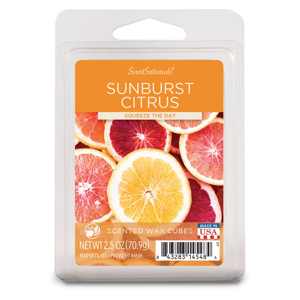 Ampliscent Candle / Wax Melt Gift Set - [Citrus Orange]-AMP