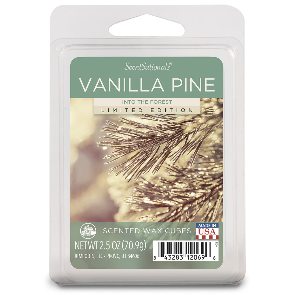 Scentsationals Wax Melt, Vanilla Pine