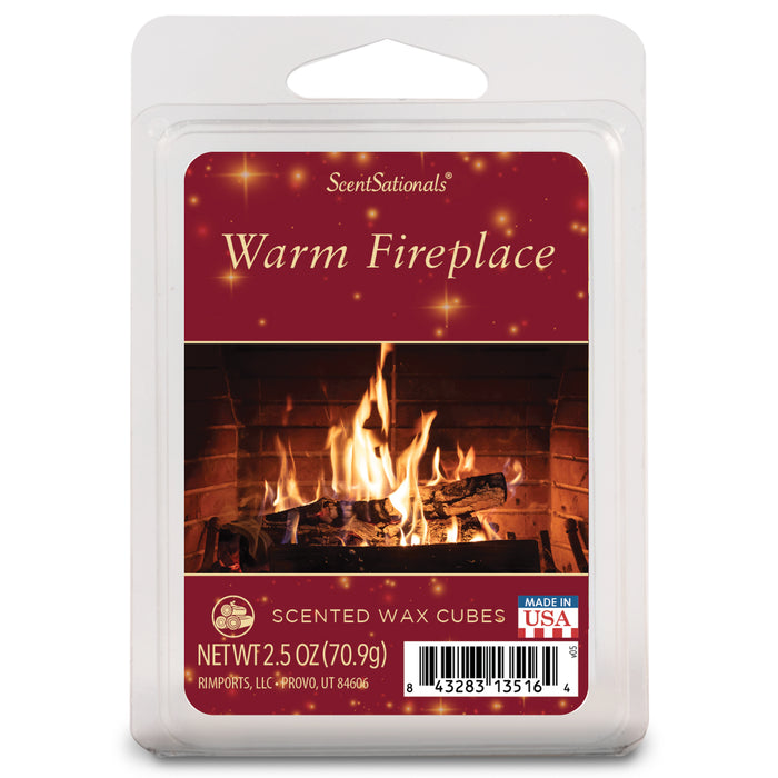 Warm Fireplace - Holiday Wax
